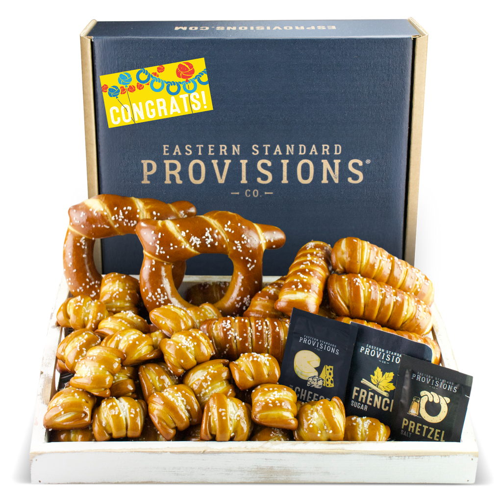 Soft Pretzel & Salts Variety Box - Congratulations